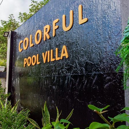 Colorful Pool Villa Ban Chin Tham Mai Exteriér fotografie